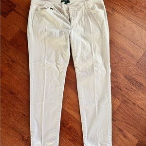 Ralph Lauren Cream Pants